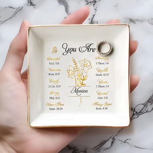 Gifts for Women/ Girls - You Are - Personalized Jewelry Dish
