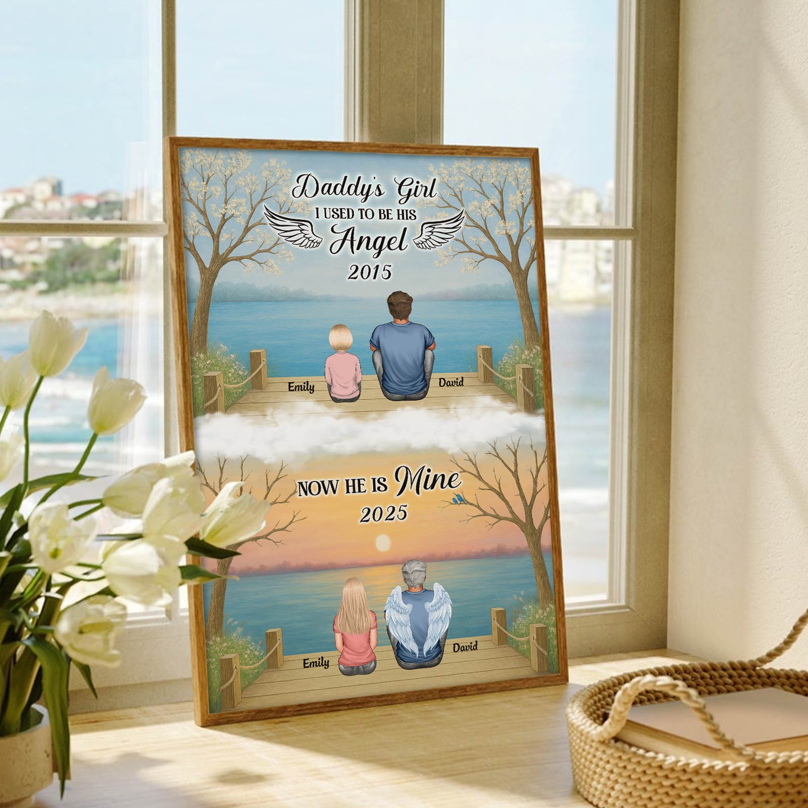 Family - Daddy's Girl - Personalized Poster