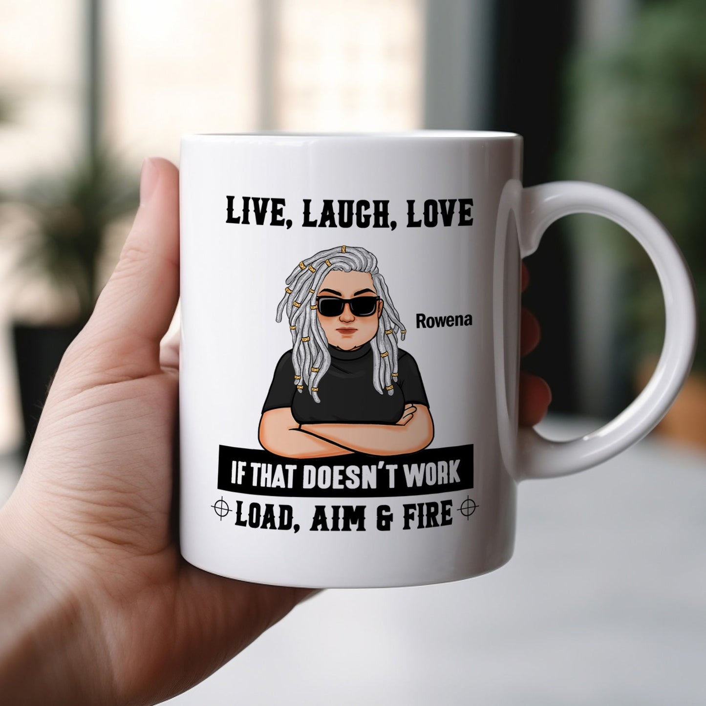 Family - Live, Laugh, Love - Personalized Mug