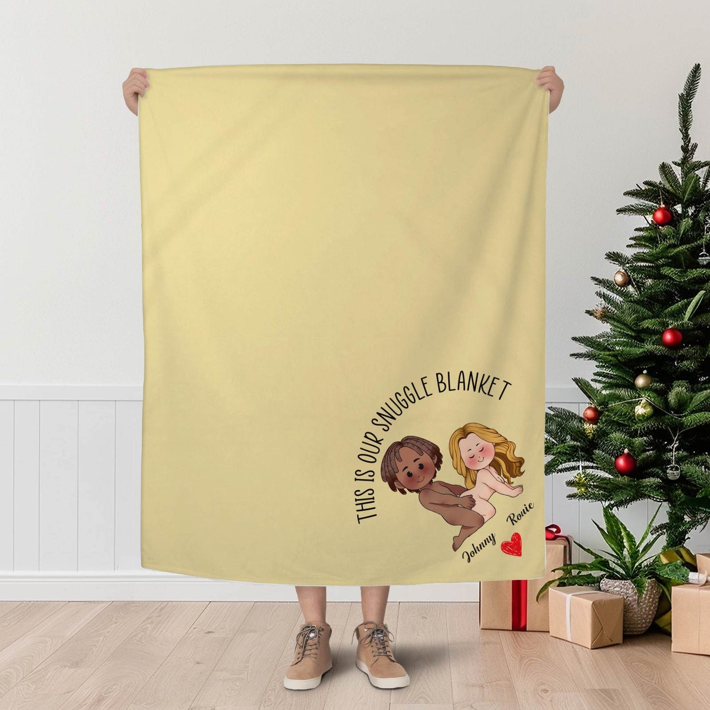 Couple - This Is Our Cuddling Blanket - Personalized Blanket