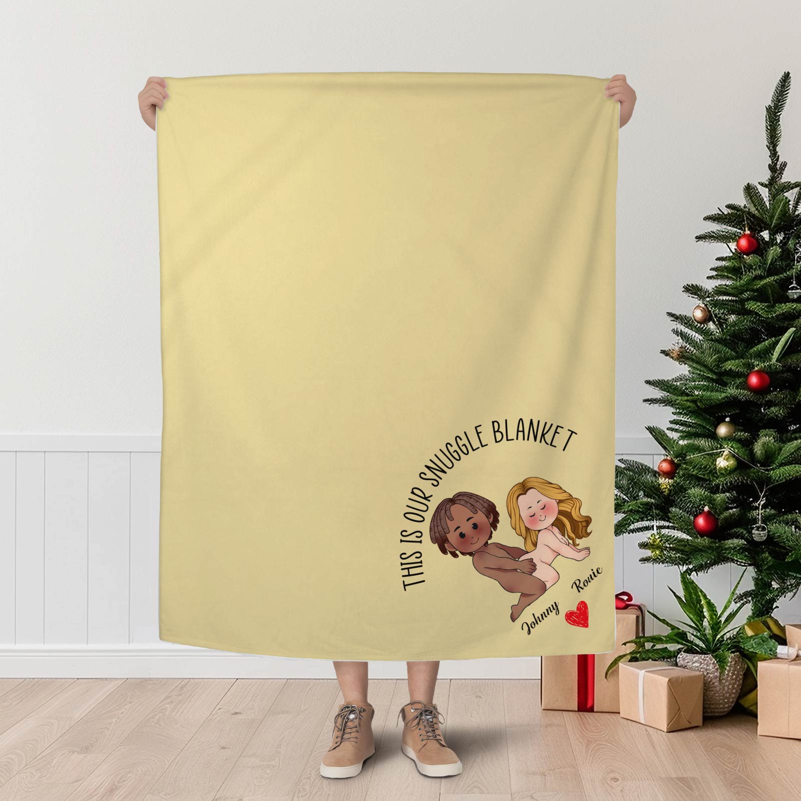 Couple - This Is Our Cuddling Blanket - Personalized Blanket