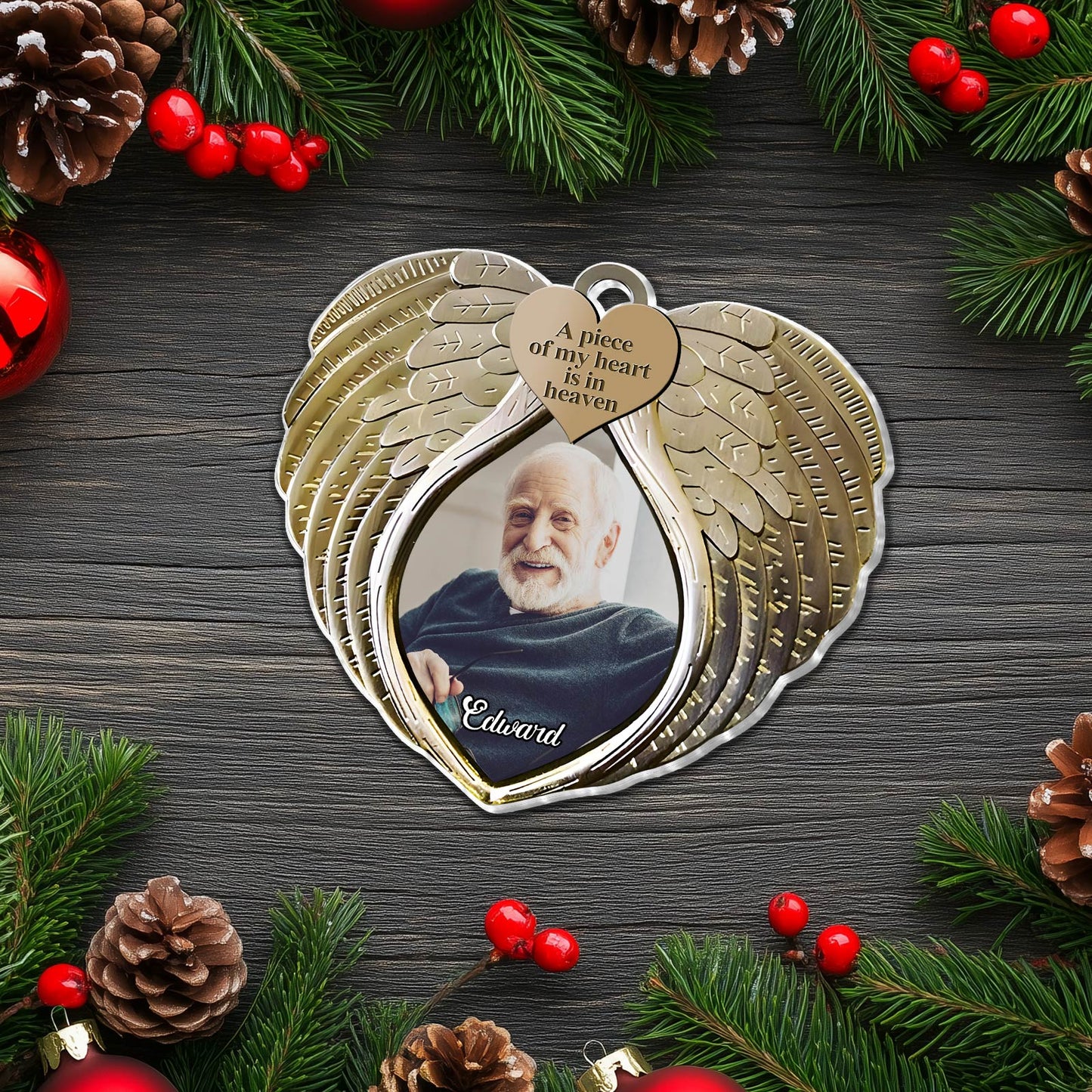 Family - I am Always With You - Personalized Memorial Acrylic Ornament
