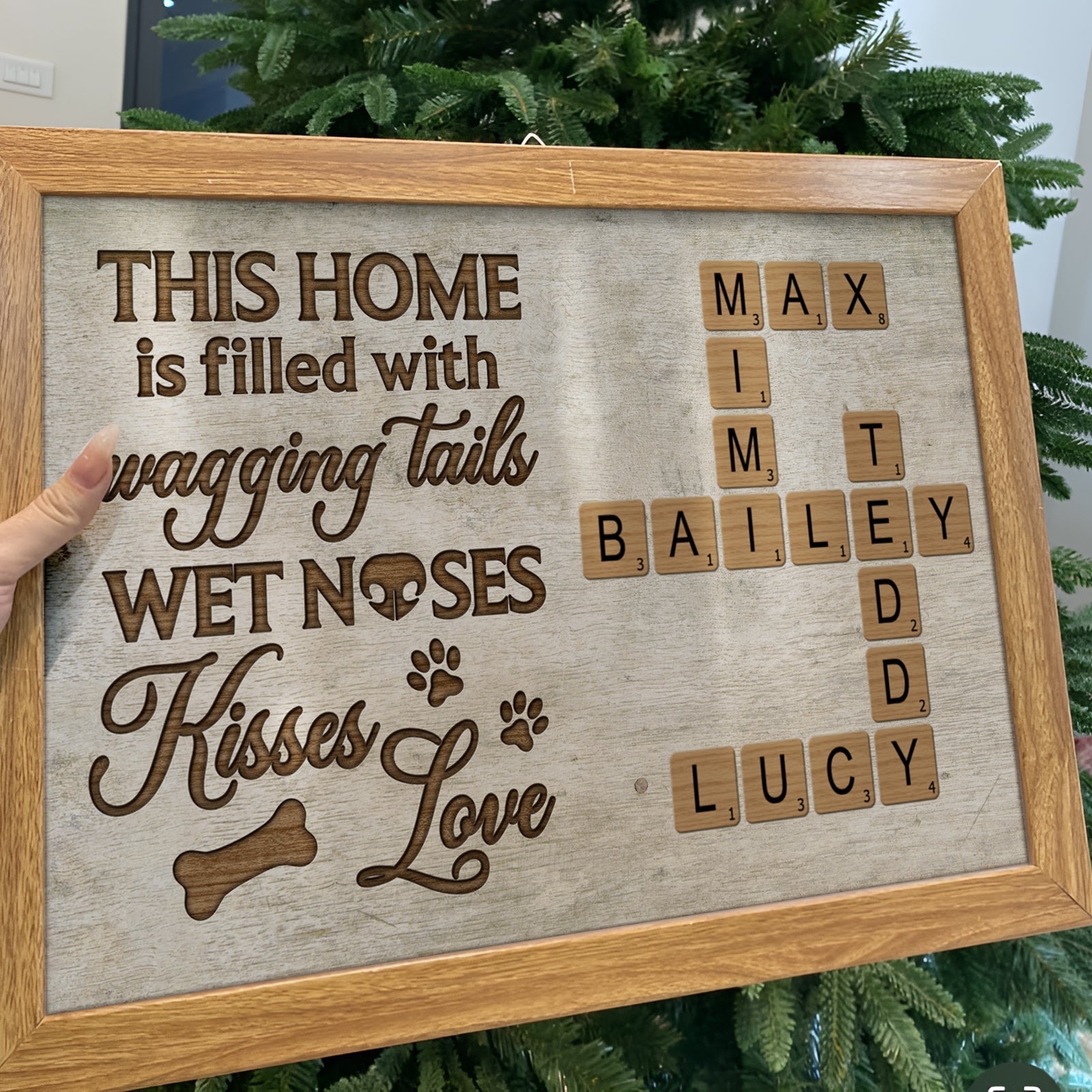 Pet Lover - A House Is Not A Home Without Paw Prints - Personalized Poster