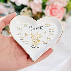 Gifts for Women/ Girls - You Are - Personalized Jewelry Dish