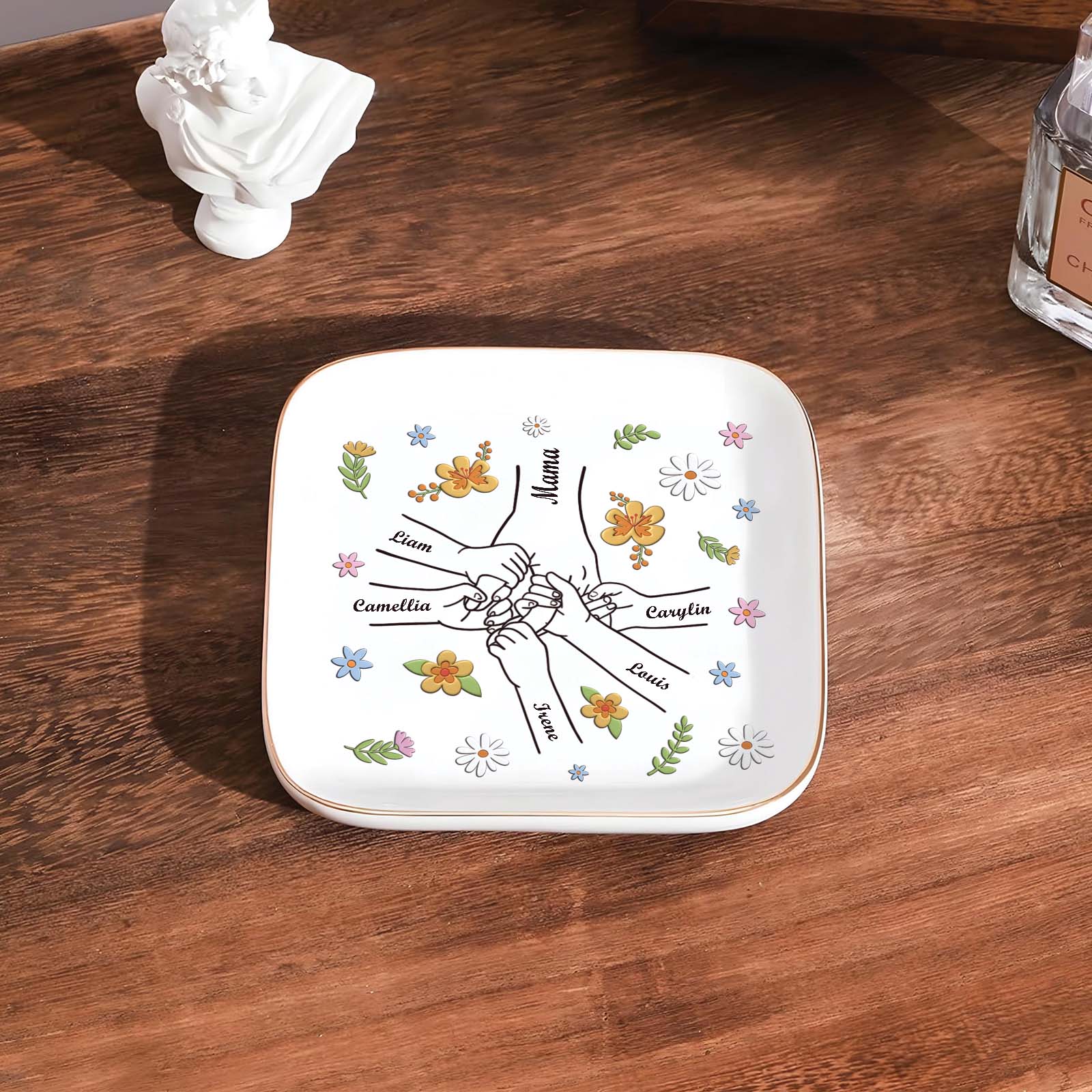 Family - Personalized Jewelry Dish