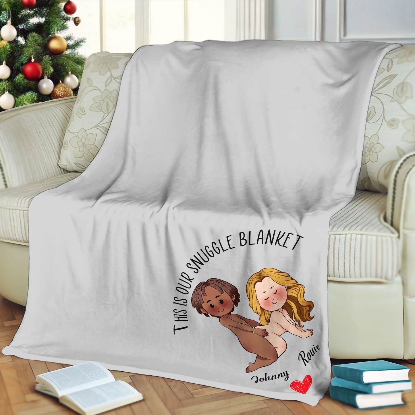 Couple - This Is Our Cuddling Blanket - Personalized Blanket