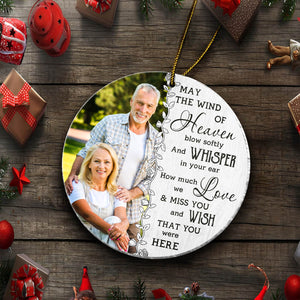 Family - Dandelion Memorial Pendant - Personalized Acrylic Ornament