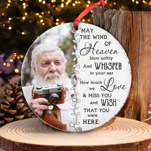 Family - Dandelion Memorial Pendant - Personalized Acrylic Ornament