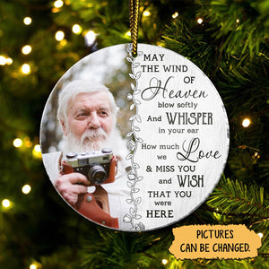 Family - Dandelion Memorial Pendant - Personalized Acrylic Ornament