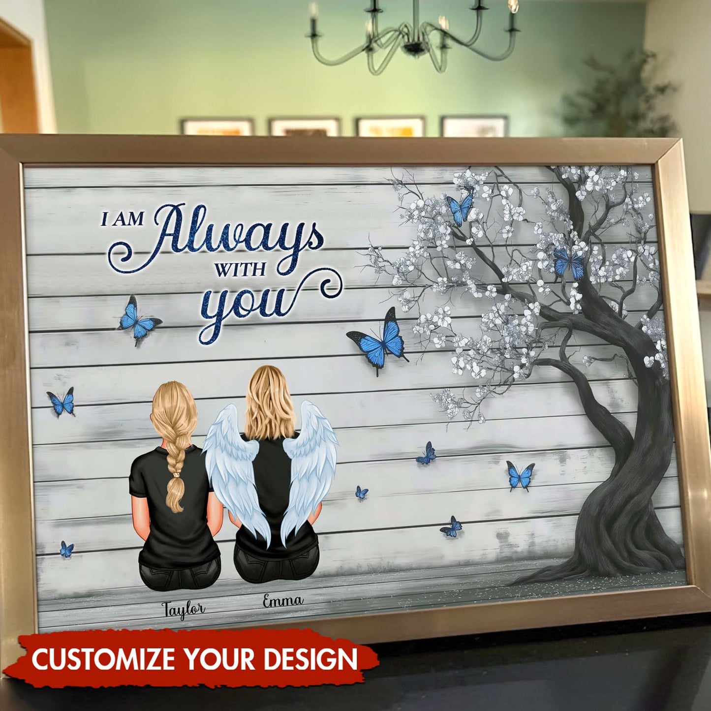 Family - We Are Always With You - Personalized Poster
