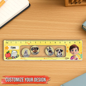 Pet Lovers - Personalized Shaking Charm Ruler