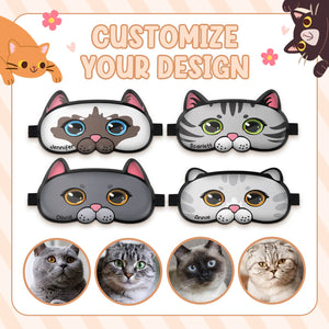 Cat Lovers - Personalized Cat Sleeping Mask