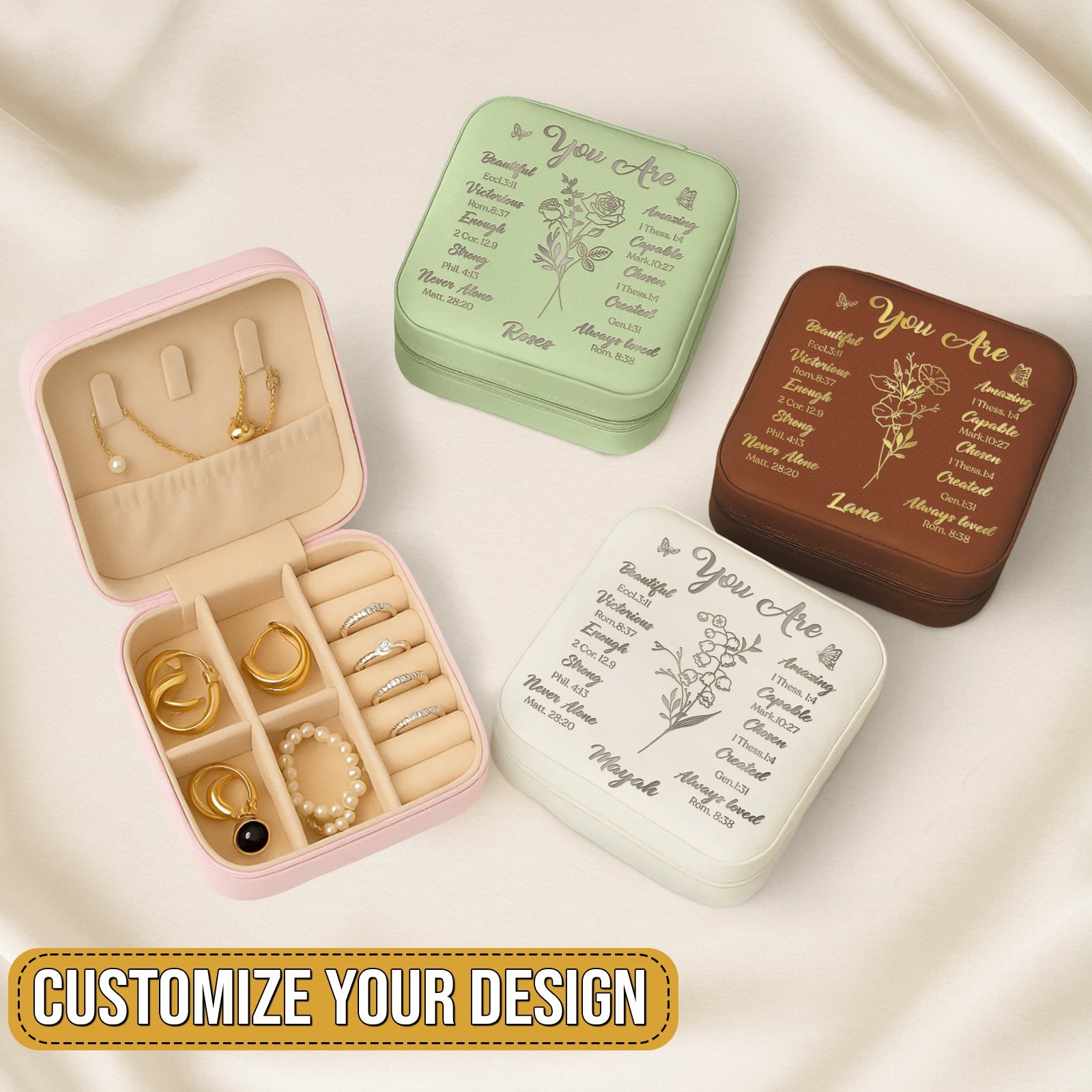 Gifts for Christian Women – Personalized Jewelry Box