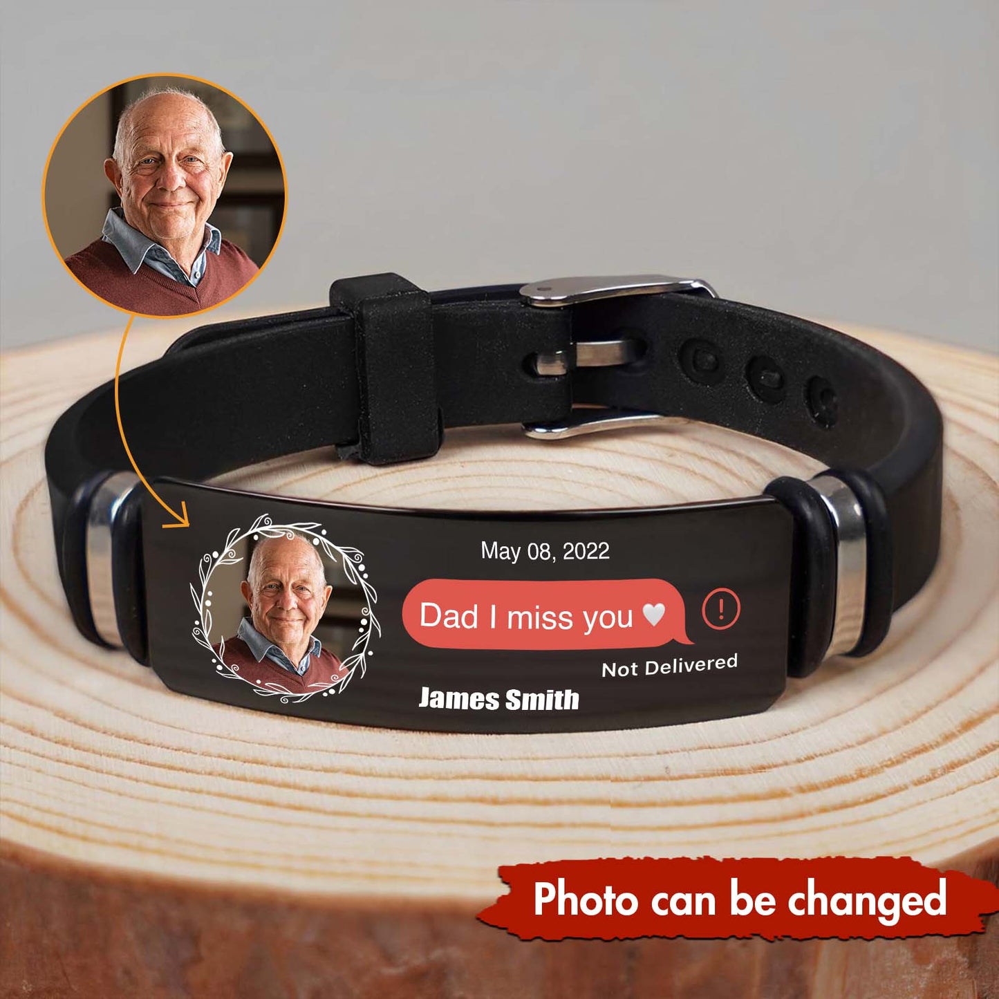 Family - I Miss You - Personalized Bracelet