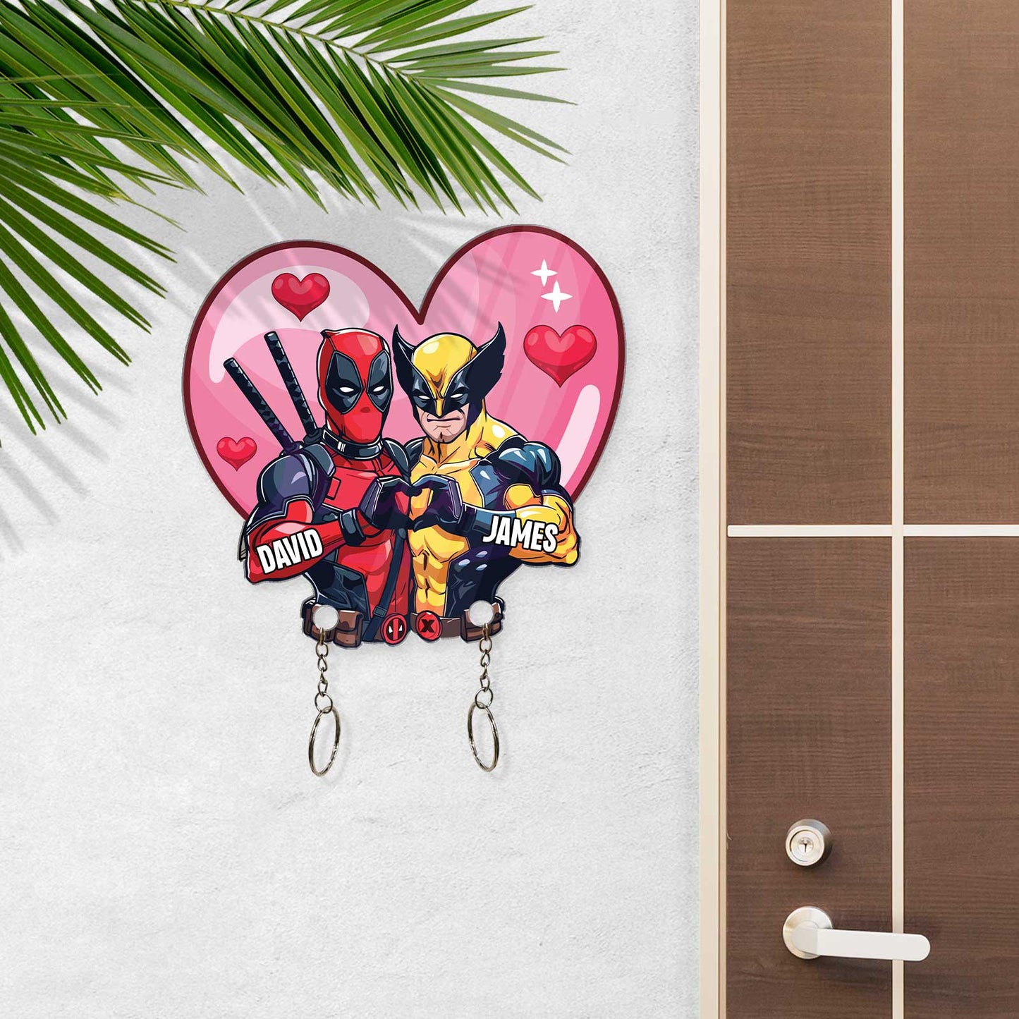 Movie Parody - Deadpool And Wolverine - Personalized Acrylic Keychain