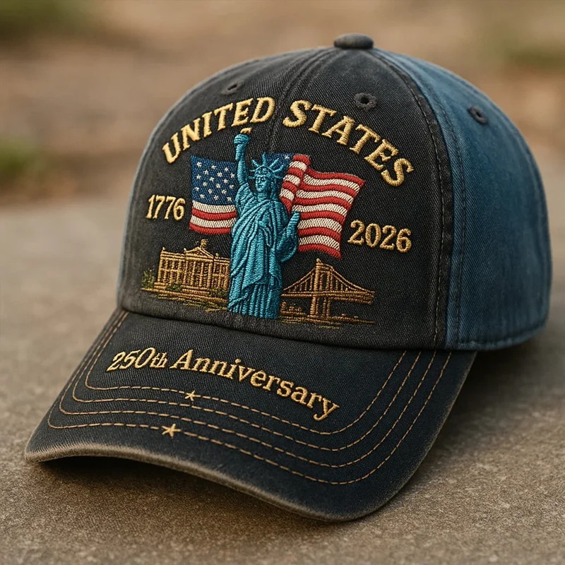 U.S. 250th Anniversary Hat - Printed Casual