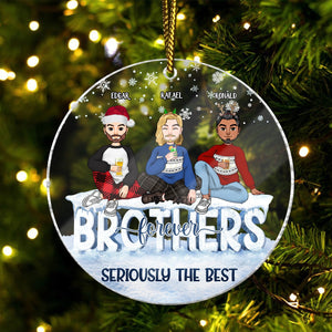 Besties - Sisters Forever - Personalized Acrylic Ornament