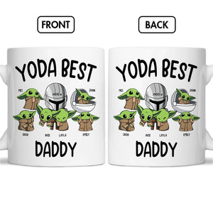 Father - Yoda Best Daddy - Personalized Cup (Limited Edition)