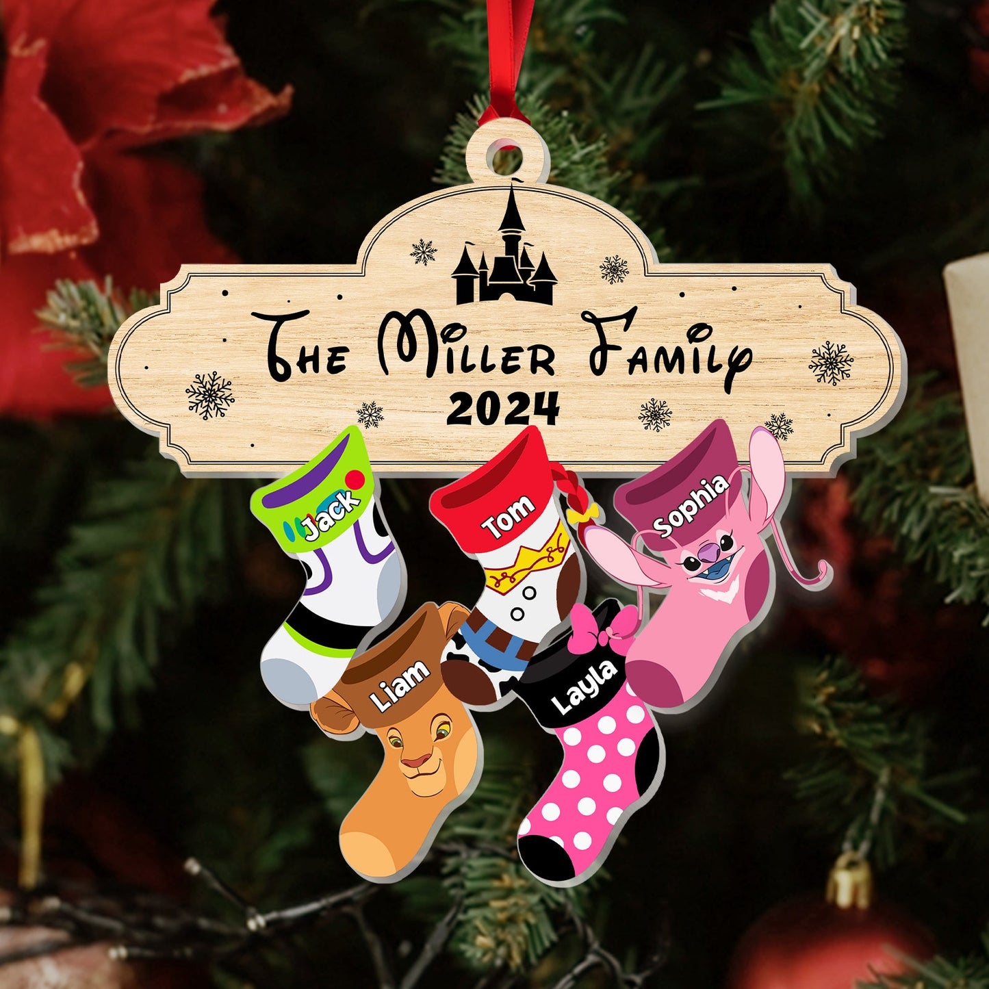 Family - The Miller Family - Personalized Acrylic Ornament