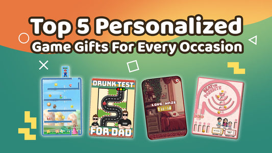 Top 5 personalized game gifts for every occasion featuring unique game designs and themes