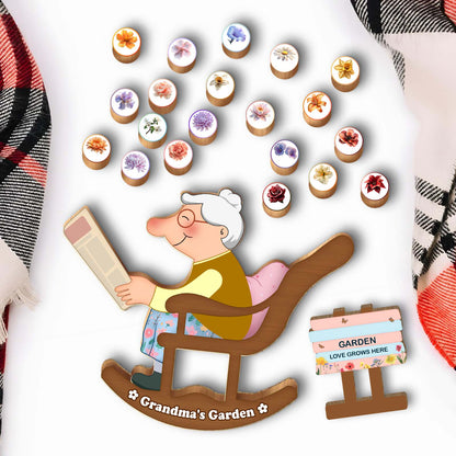Family - Grandma's Garden - Personalized Balancing Game