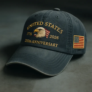 U.S. 250th Anniversary Hat - Vintage Printed Casual