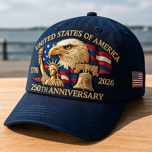 U.S. 250th Anniversary Hat - Eagle & Liberty