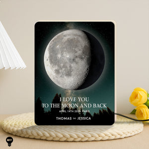 The Day We Meet - Personalized Light Box For Couples