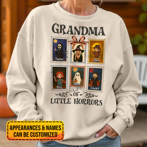Grandma Halloween Shirt Of Little Horrors