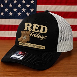 Red Friday All-Over Print Camouflage Apparel Set (T-Shirt, Hoodie, & Cap)