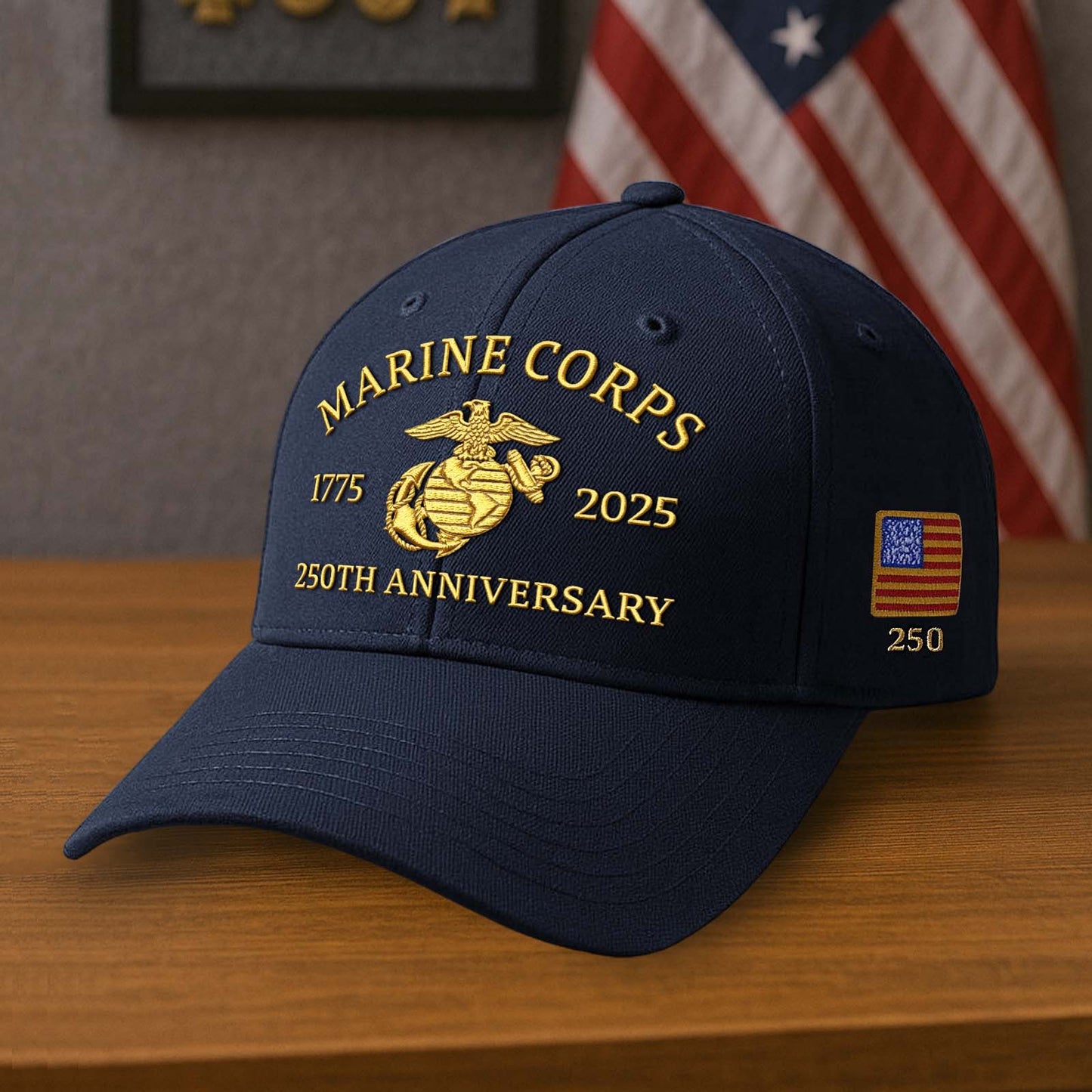 Marine Corps 250th Anniversary Hat - Commemorative Cap