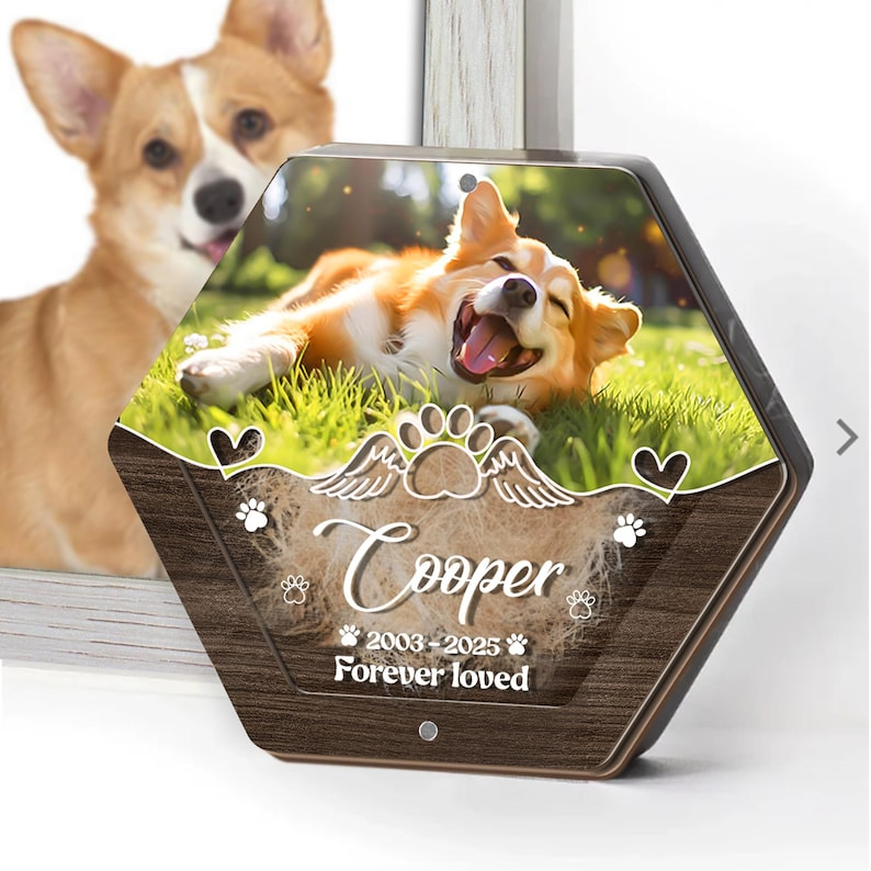 Personalized 6-Layer Pet Fur Keepsake - Pet Lover
