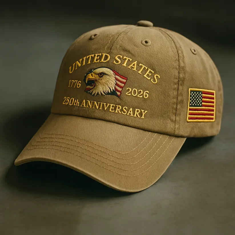 U.S. 250th Anniversary Hat - Vintage Printed Casual