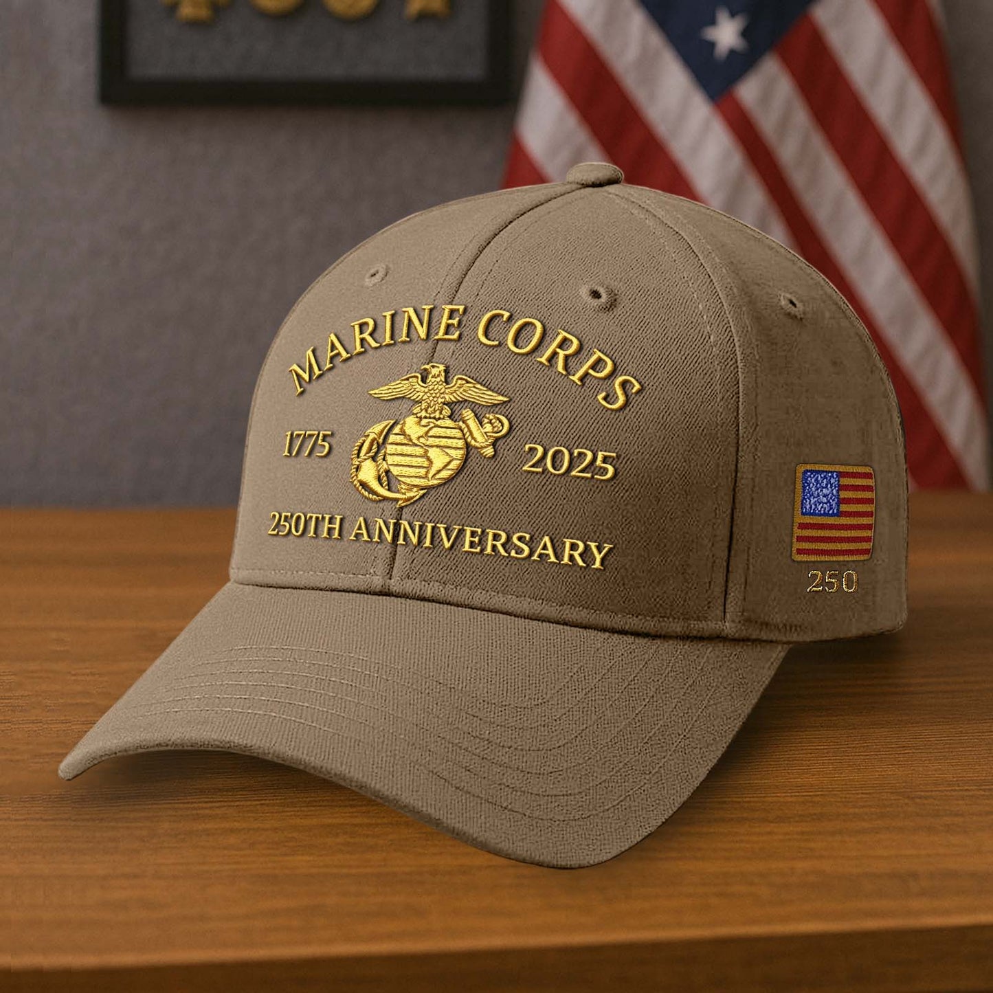 Marine Corps 250th Anniversary Hat - Commemorative Cap