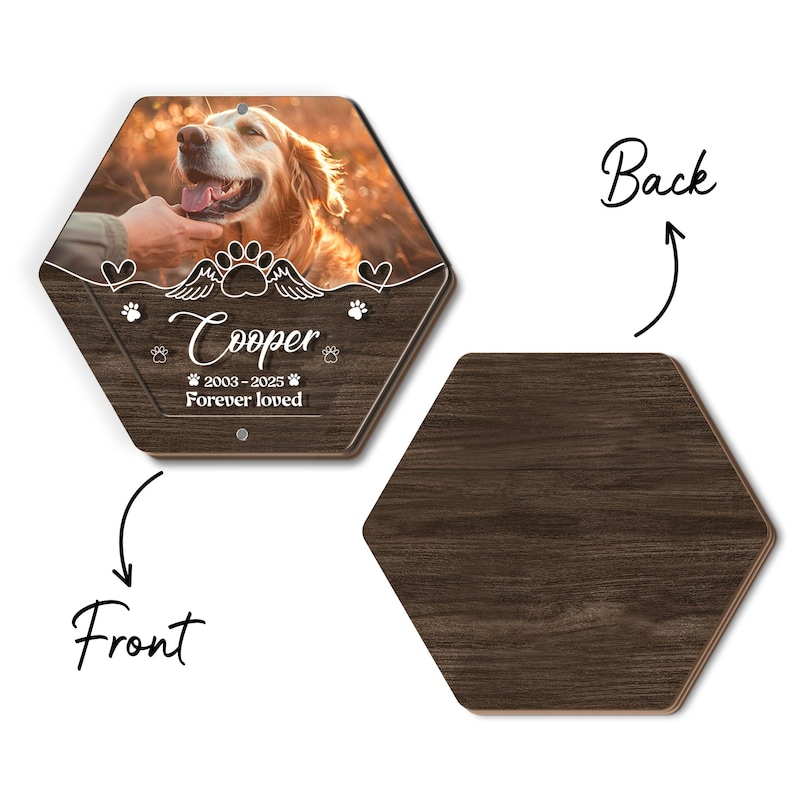 Personalized 6-Layer Pet Fur Keepsake - Pet Lover