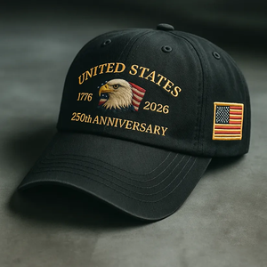 U.S. 250th Anniversary Hat - Vintage Printed Casual