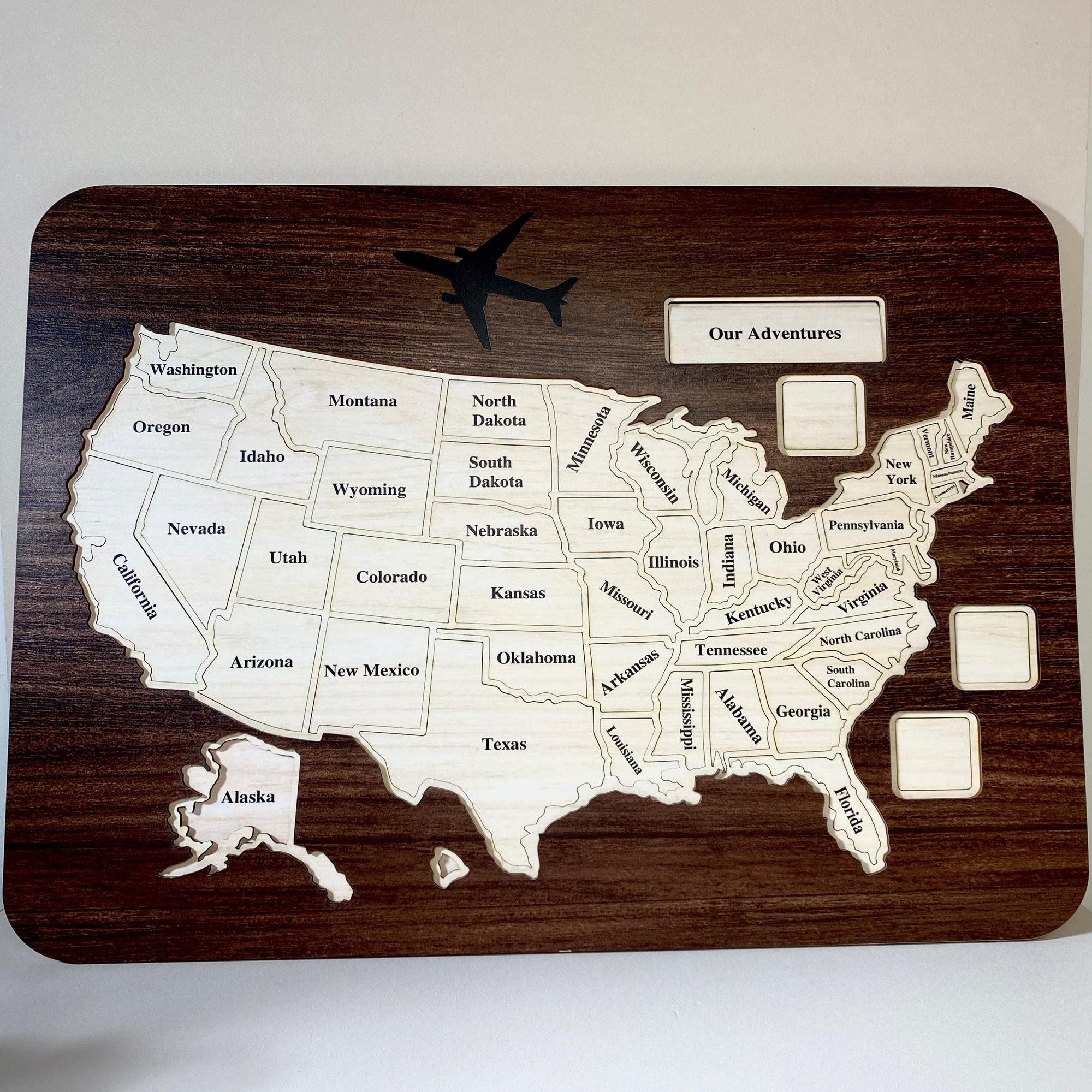 Travel Lovers - United States Travel Map - Personalized Travel Map