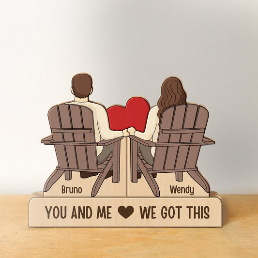 Couple - You And Me We Got This - Personalized Puzzle