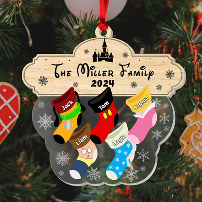 Family -  The Miller Family - Personalized Acrylic Ornament
