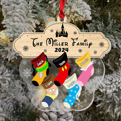 Family -  The Miller Family - Personalized Acrylic Ornament