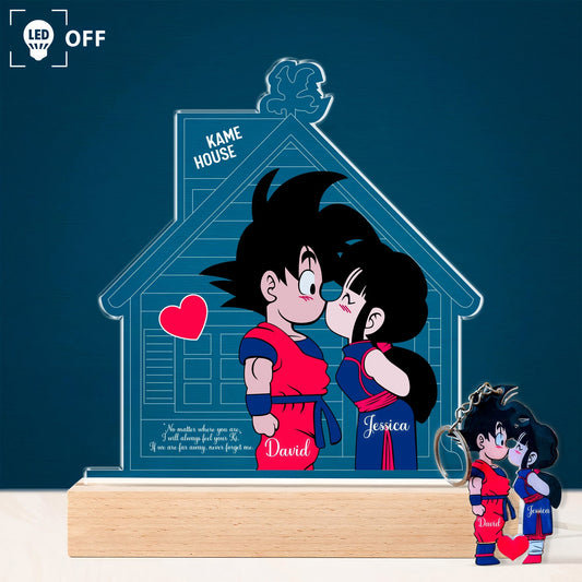 Couple - Sleeping Kid Night Light - Personalized LED Light
