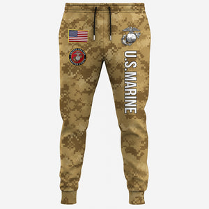 USMC Eagle Veteran Warrior Shirt - Full Print Camouflage