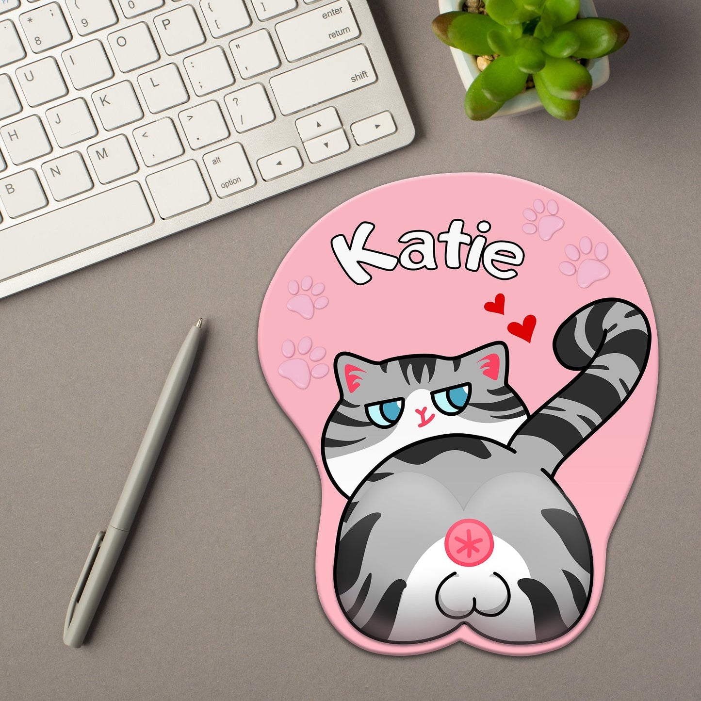 Pet Lovers - Personalized 3D Mouse Pad