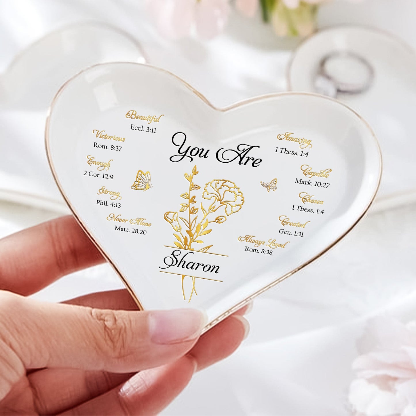 Gifts for Women/ Girls - You Are - Personalized Jewelry Dish