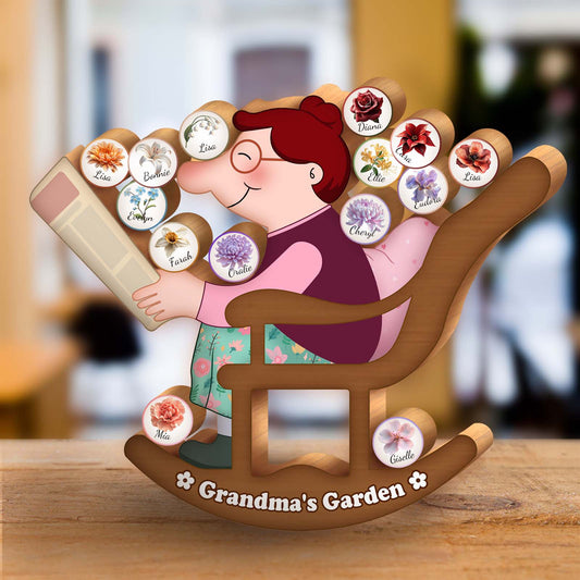 Family - Grandma's Garden - Personalized Balancing Game