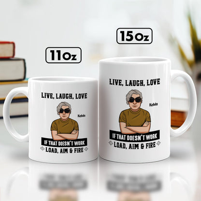 Family - Live, Laugh, Love - Personalized Mug