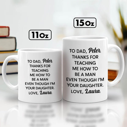 Gift For Dad - To Dad - Personalized Mug