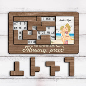 Couple - You Will Forever Be My Always - Personalized Sliding Puzzle Calendar