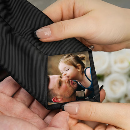 Father - Personalized Photo Tie Patch