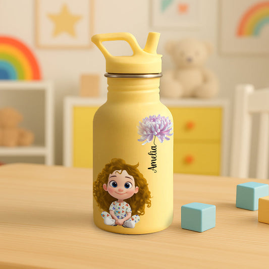 For Kid - BloomSip - Personalized Kids Water Bottle